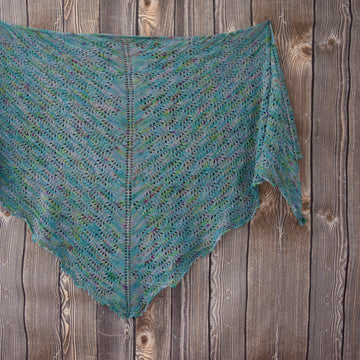 Wild Rhodies Shawl