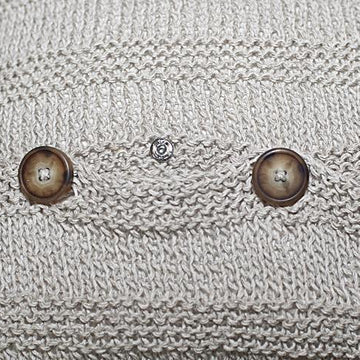 Pillowcase "Barley" with cables