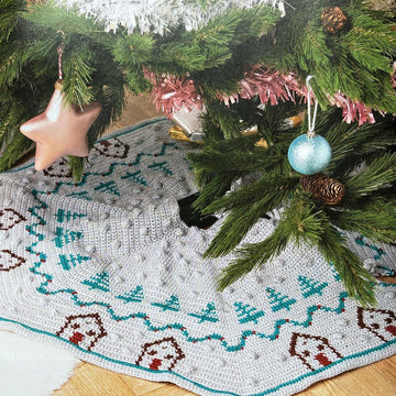 Winter Wonderland Christmas Tree Skirt
