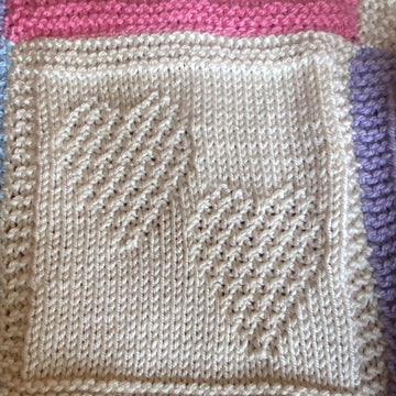 Heart Patchwork Blanket