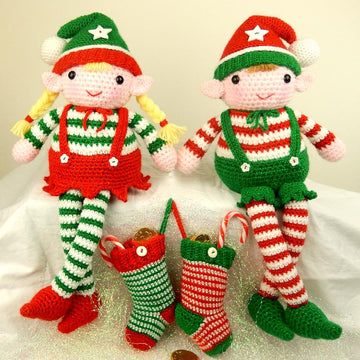 Evie and Elvis the Christmas Elves