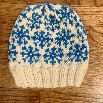 Snowy Flakes Hat