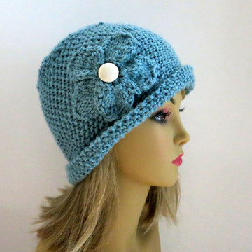 Nastasia – Classy Moss Stitch Cloche