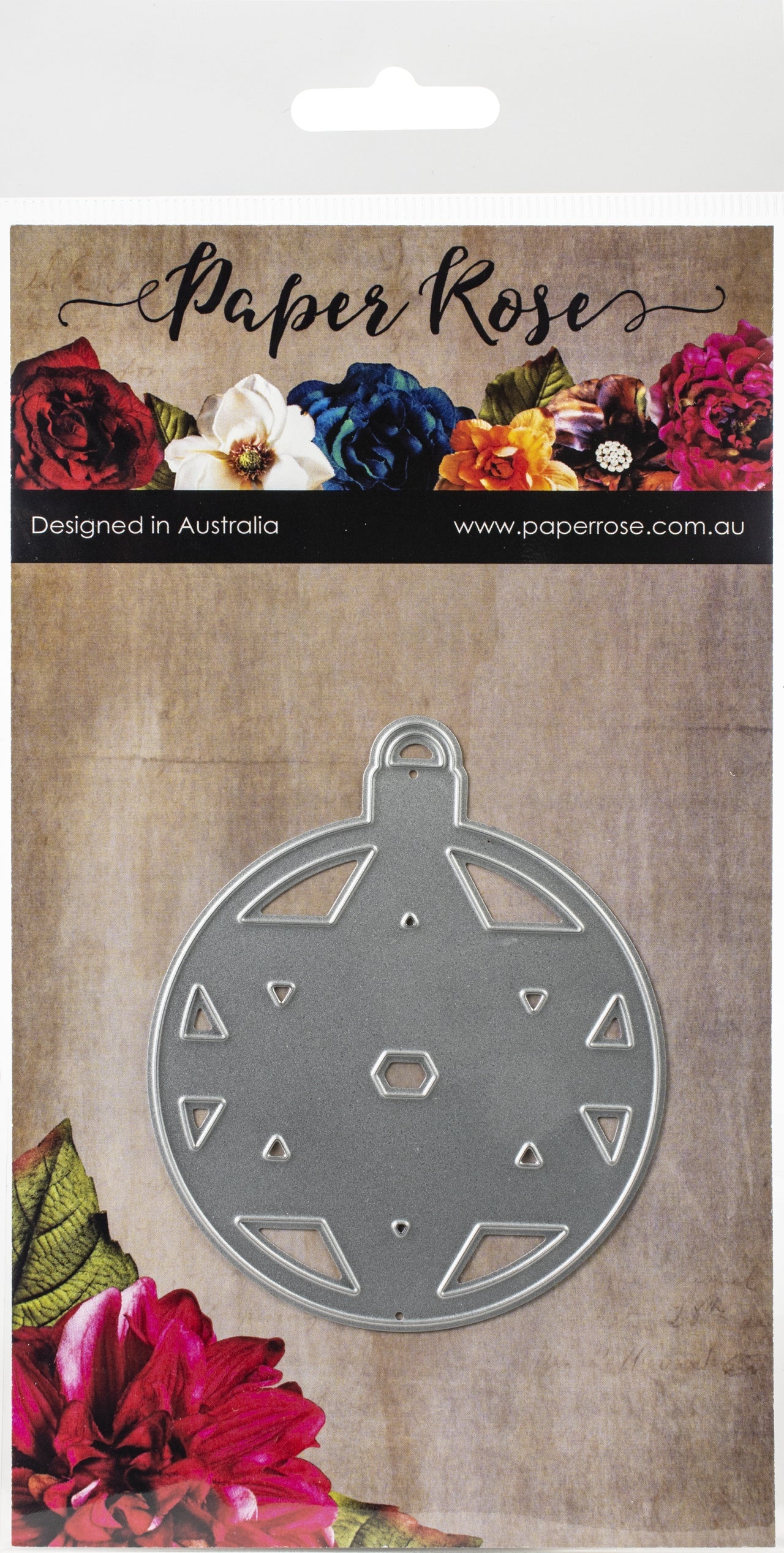 Paper Rose Dies - Layered Star Ornament 3