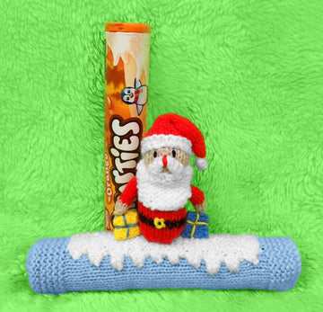 Santa Snow Scene Smarties Cover