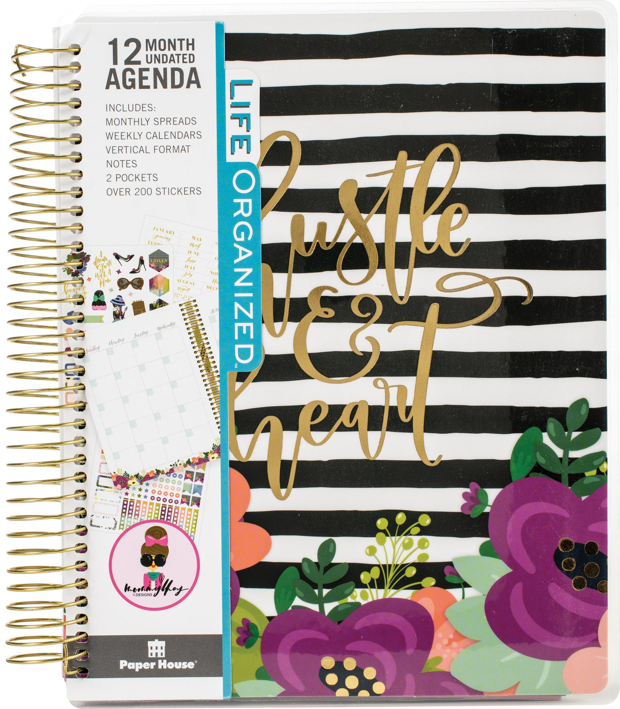 Paper House X Mommy Lhey 12-Month Undated Planner - Hustle