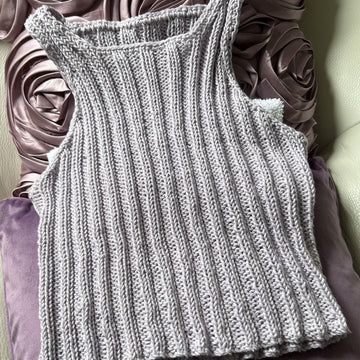 AW05 Cropped Rib Top