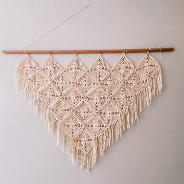 Diamond Lace Wall Hanging