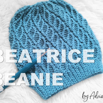 BEATRICE knit look beanie