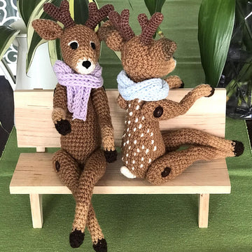 Deer, donkey and goby