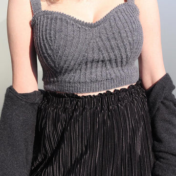"Bridal Bodice" Hand Knit