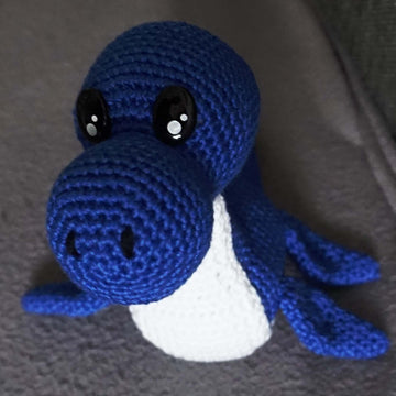 Häkelanleitung Amigurumi Dino Nessie