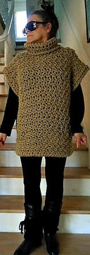 1005 Poncho and Cardigan