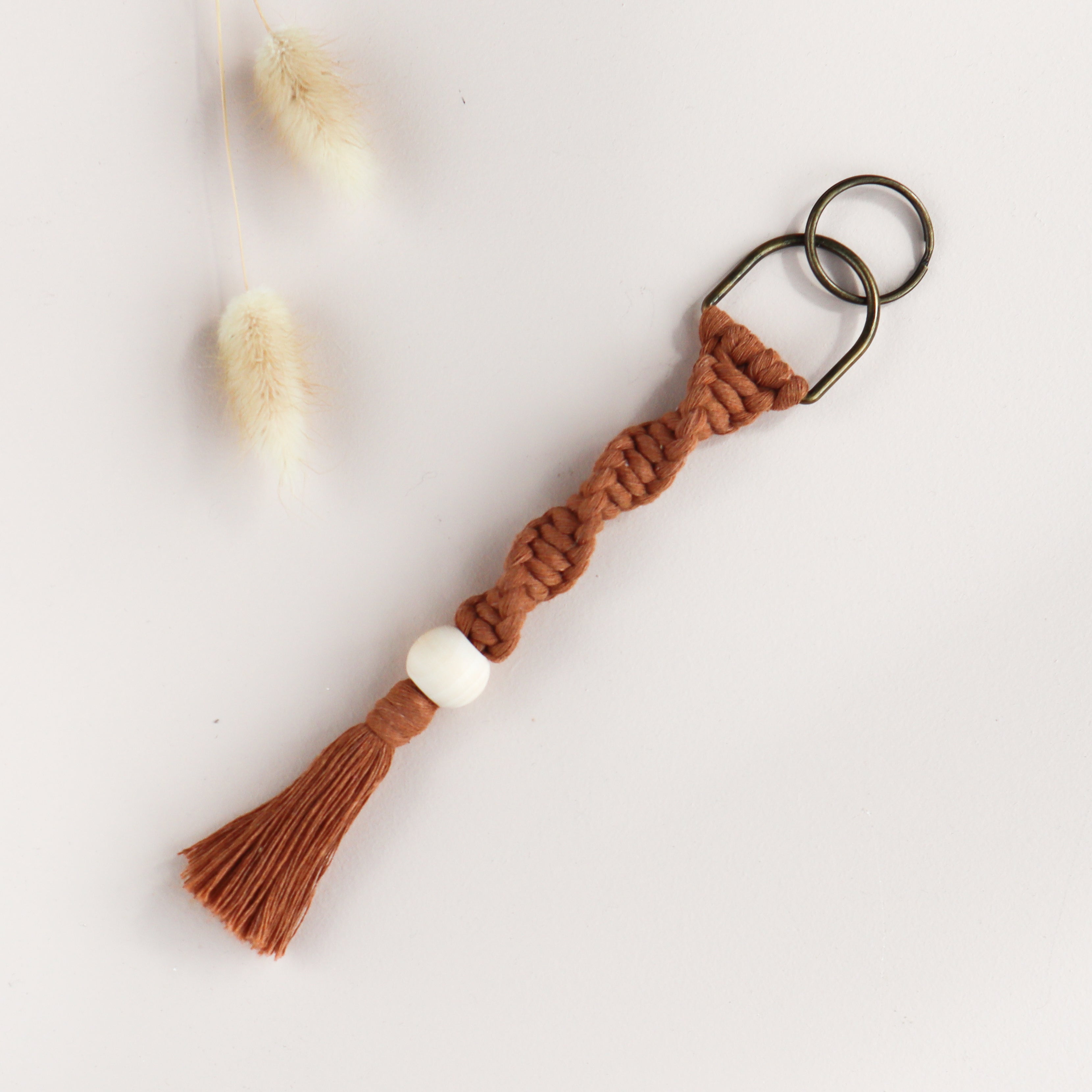 Stitch Happy Copper Keyring Macrame Kit