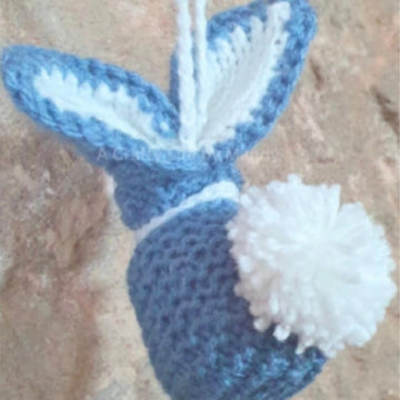 Rory The Rabbit Baby Blanket and Pram Charm