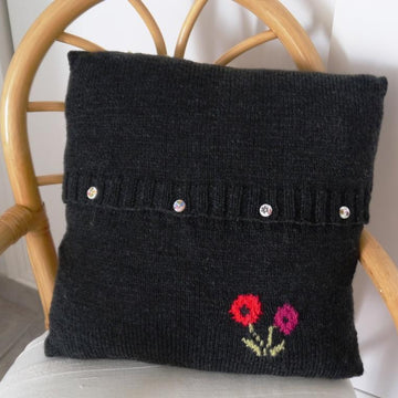 Poppy cushion