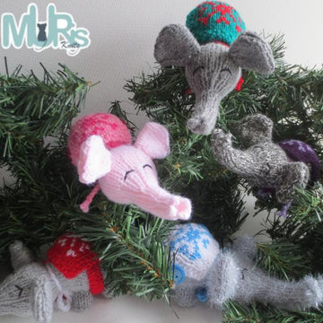 Enchanting Elephants Hanging Ornament