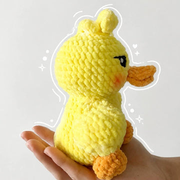 Moody Duckling Amigurumi, Crochet Pattern
