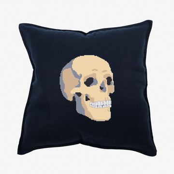 Skull  in DMC - PAT0797 -  Downloadable PDF