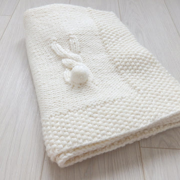 Rabbit's Tail Baby Blanket