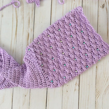 Mermaid Cocoon and Starfish Headband