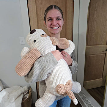 Marlow the Crochet Dog