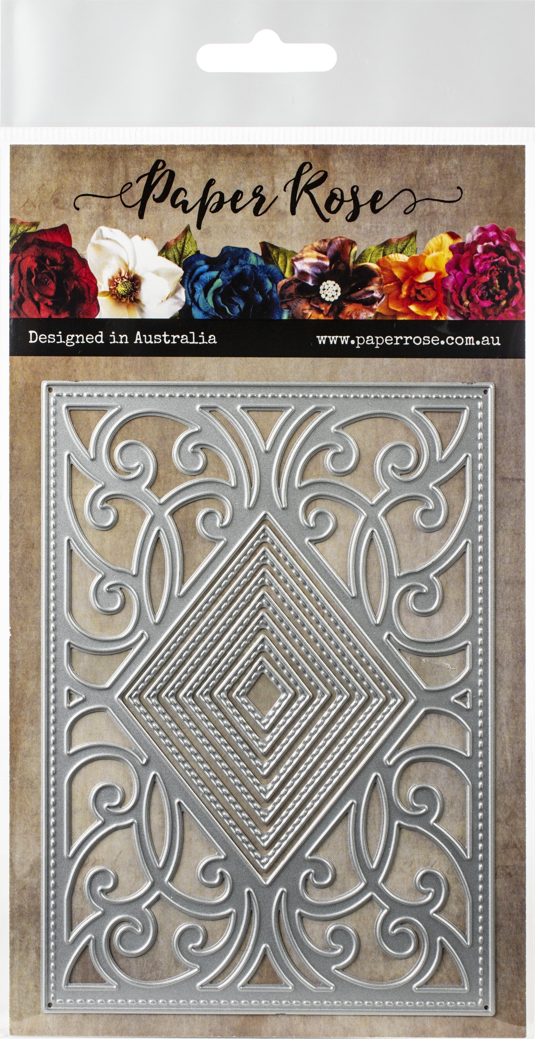 Paper Rose Dies - Diamond Vine Background