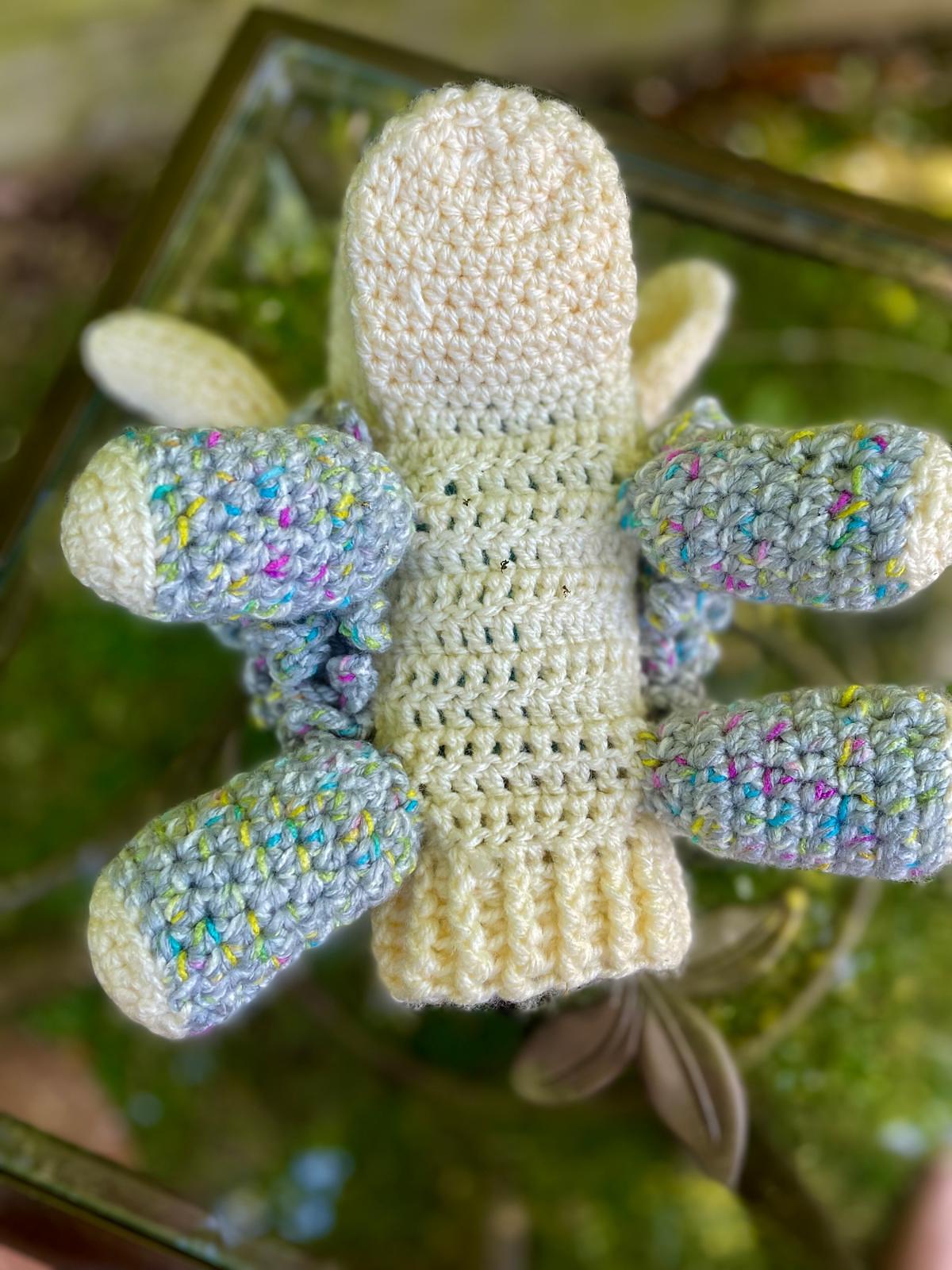 Sheep Crochet Hand Puppet