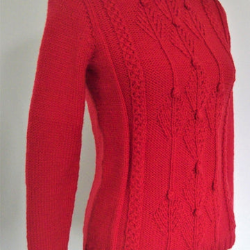 Bobble & Leaf Sweater