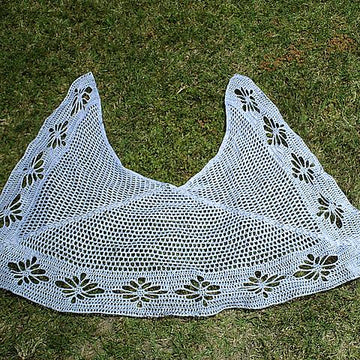 Jaali Crocheted Shawl Variations
