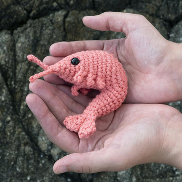 Amigurumi No-Sew Shrimp