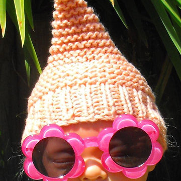Baby Peach Pixie Hat