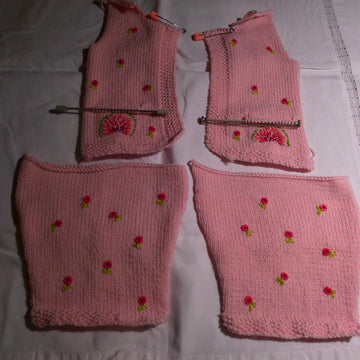 Rosebud Babies Jacket and Hat