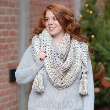Partridge Creek Triangle Scarf