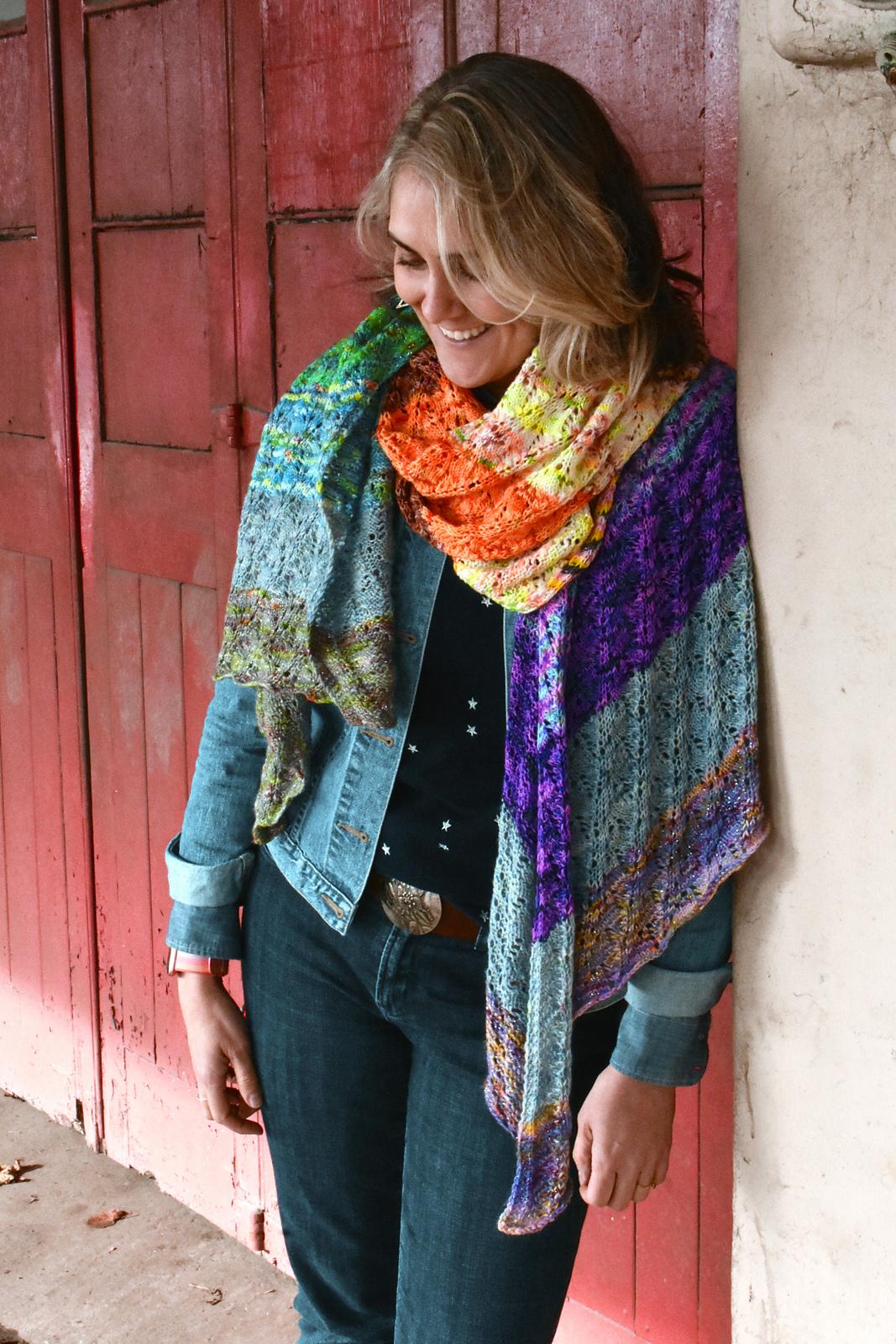 Cassiopeia Mini Skein Shawl