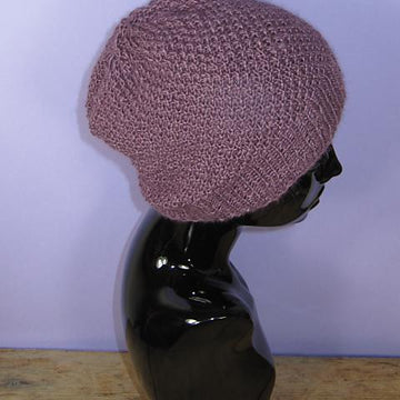 Double Moss (Seed) Stitch Slouch Hat