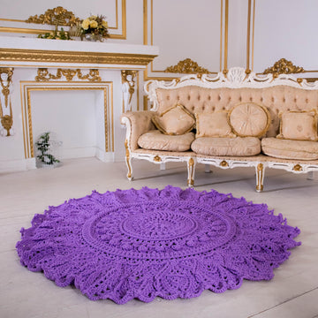 Rug or carpet crochet pattern