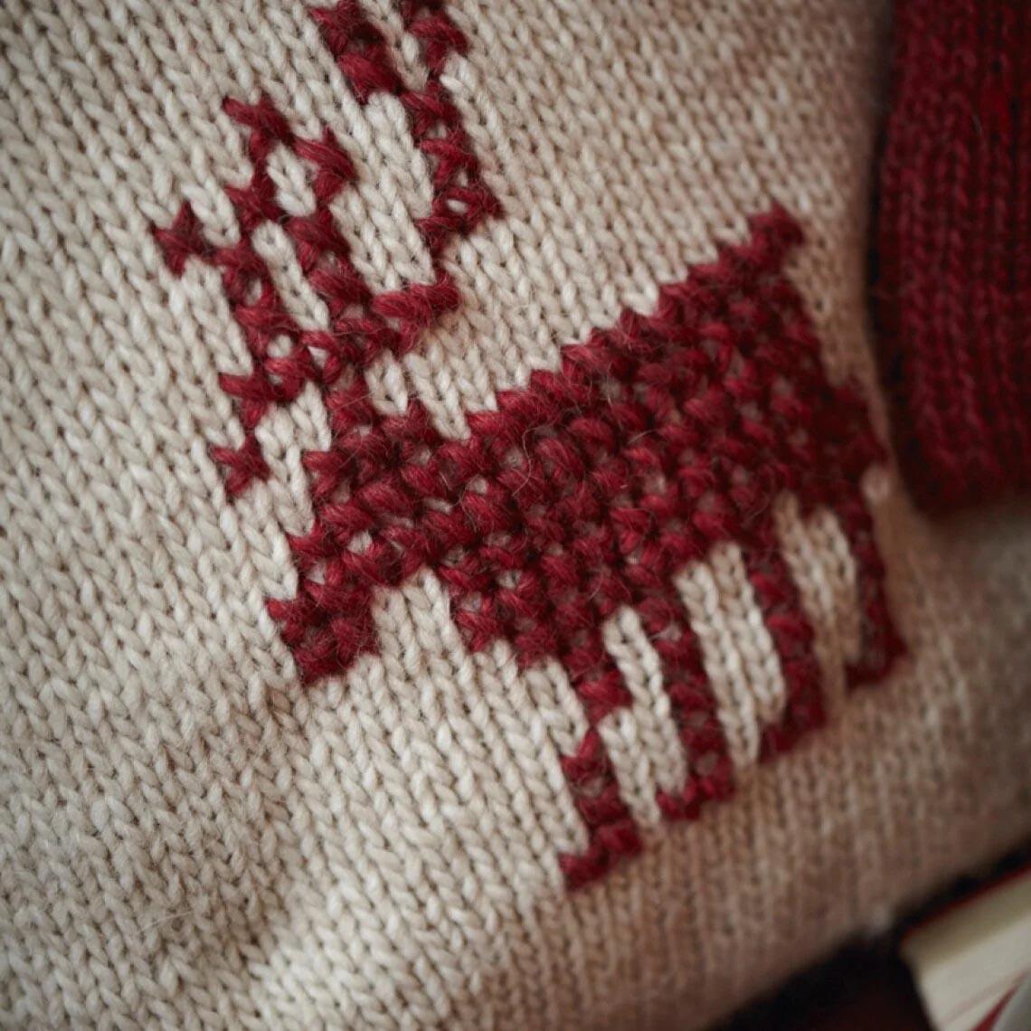 Christmas Cushion Knitting Patterns
