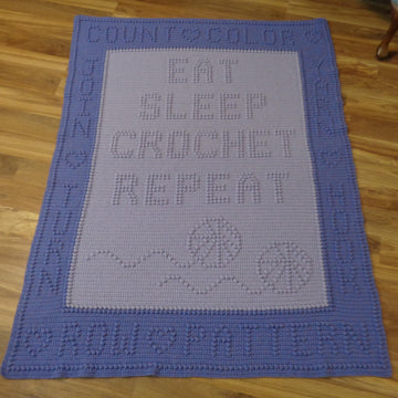 Eat Sleep Crochet Repeat