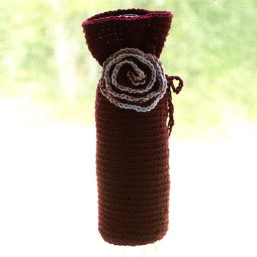 Flower Wine Cozy