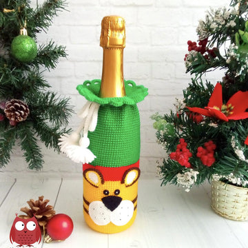 315 Tiger Bottle cover sleeve