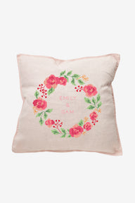 Rose Wreath in DMC - PAT0718 -  Downloadable PDF