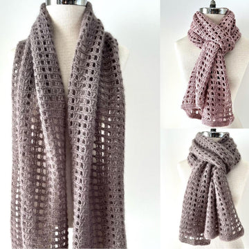 Touch of Lace Shawl Scarf
