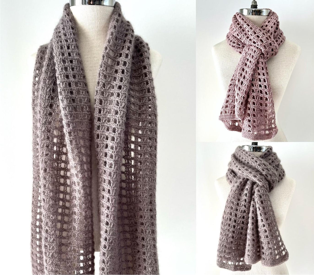 Touch of Lace Shawl Scarf