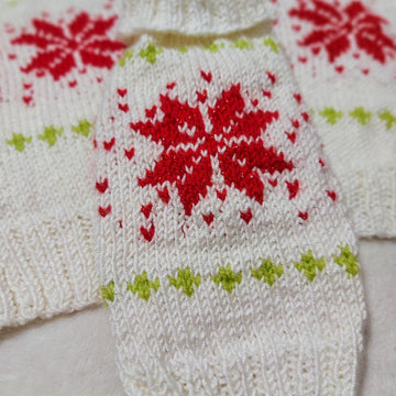 Red star dog jumper