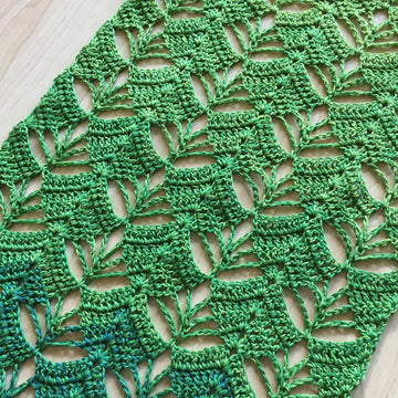 Forest Through the Leaves Shawl