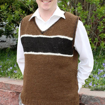 Walnut Vest for Men