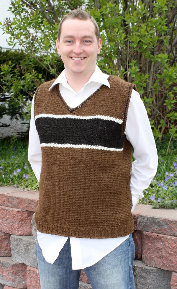 Walnut Vest for Men