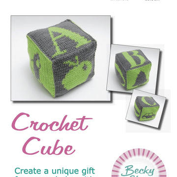 ABC crochet cube