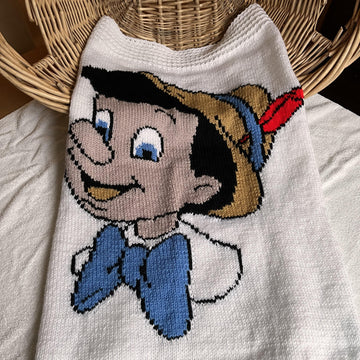 Pinocchio Baby Blanket